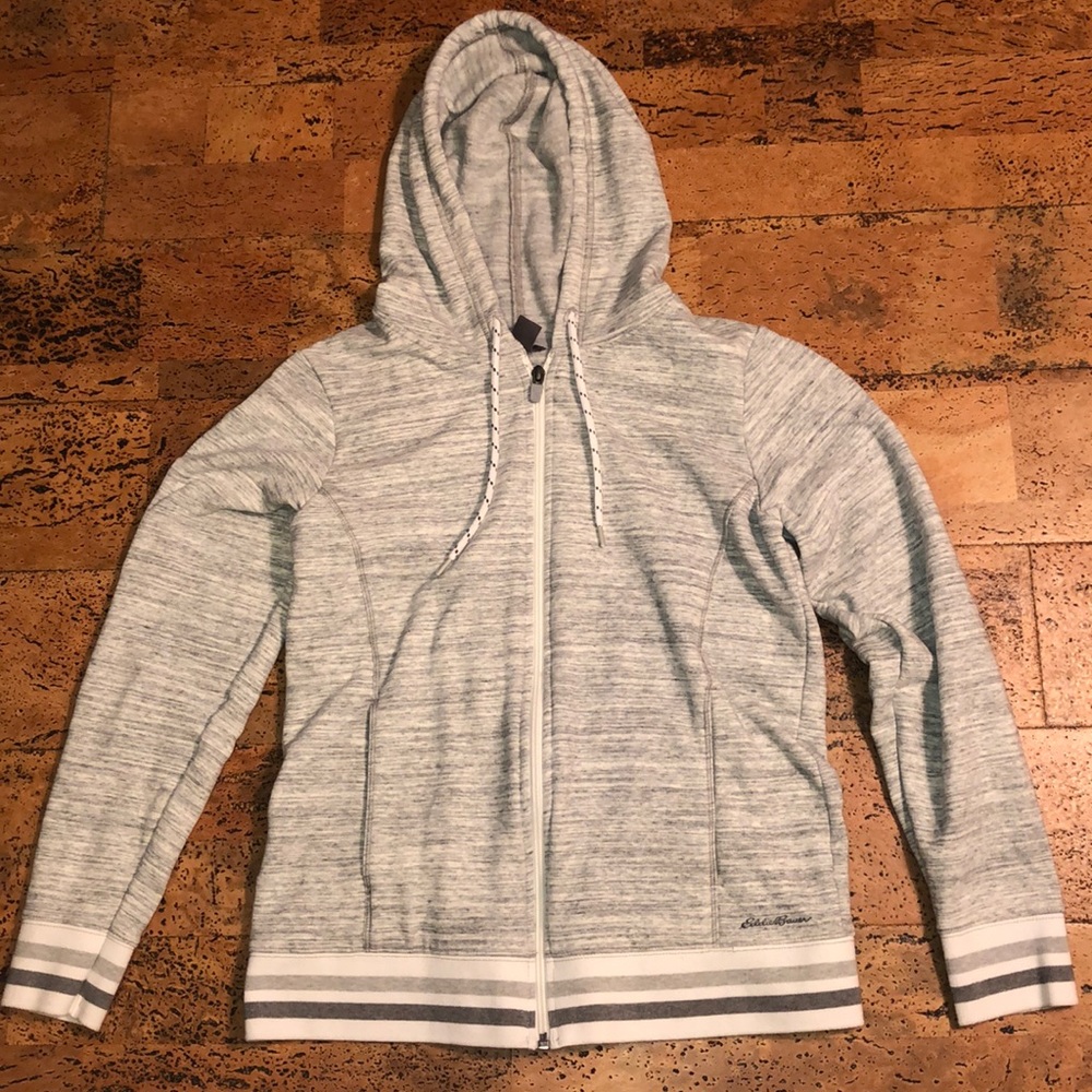 Gray Eddie Bauer Hoodie, Small